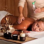 Massage for young beauty woman